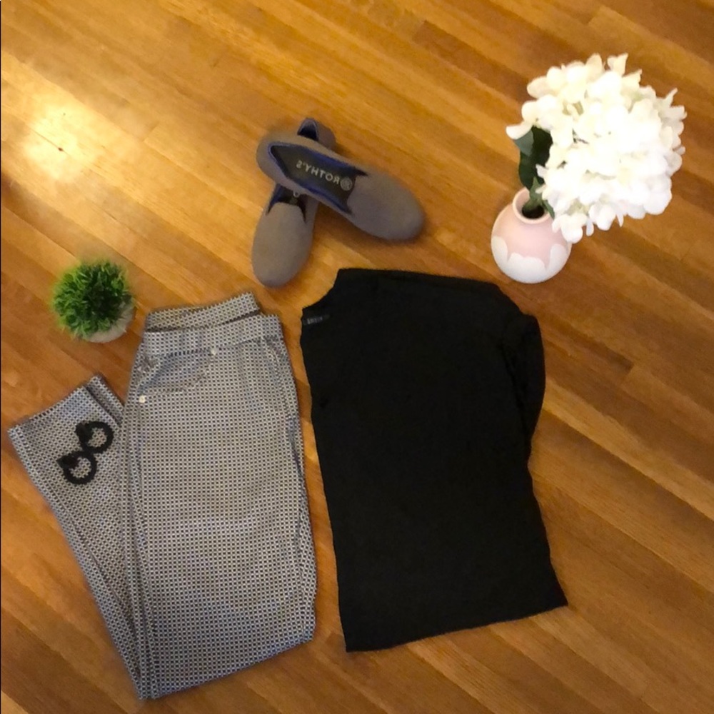 Michael Kors Pattern Stretch Dress Pants